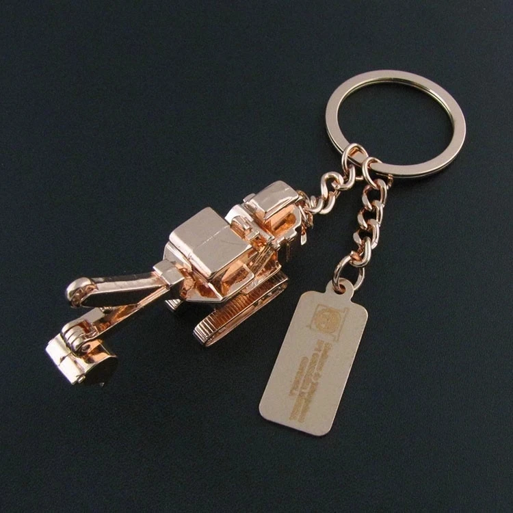 Wholesale Custom High Quality Forklift Metal Nice Blank Car Key Holder