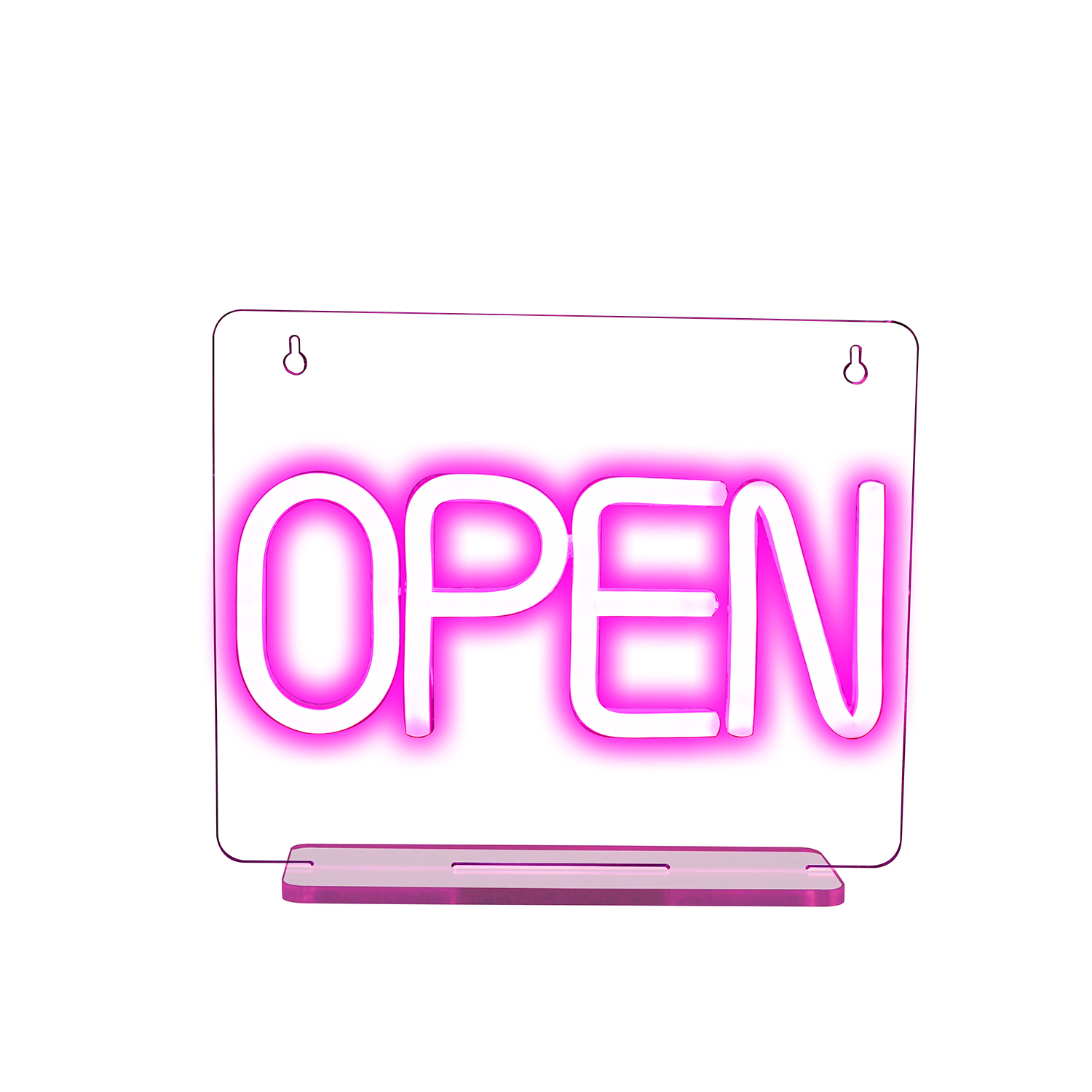 Wanxing открытая неоновая вывеска ручной работы на заказ светодиодная неоновая вывеска, открытый магазин логотипов, светодиодный неоновый светильник для бара дома офиса магазина стены.