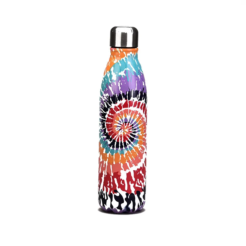 FACTORY PRICE Custom 500ml Sublimation Aluminium White Double Stainless Steel Vacuum Termos Flask coke Cola Shape Water Bottle