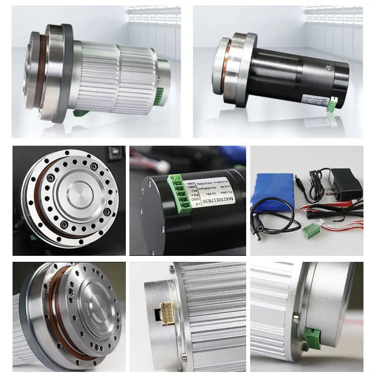 36V Brushless Motor 14NM  Double Encoder  Reducer Gear Servo Motor Robot Joint Servo Motor