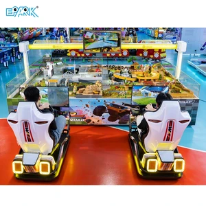 Multiplayer Off-Road Racing Arcade Game Machine Coin Operated Driving Simulator with Model Track