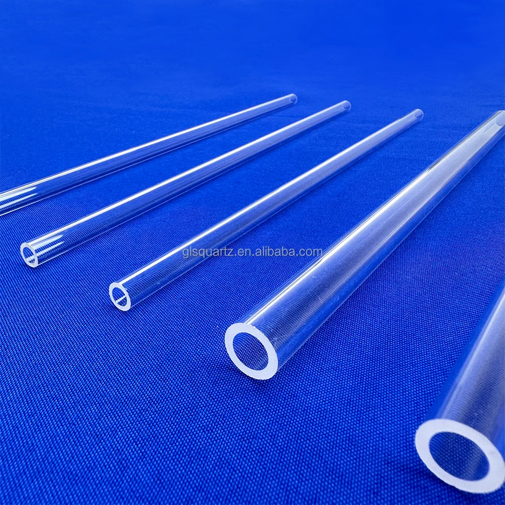 Customized Factory pyrex Quartz Polishing Borosilicate Glass Tube Heating Tube Oil burner Glass Pipe