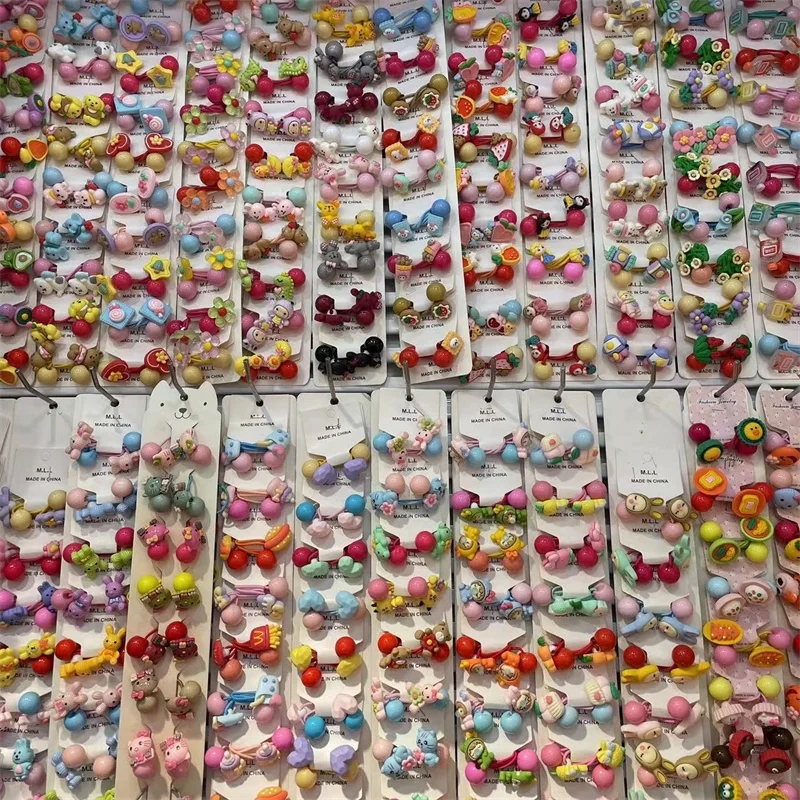 Mylulu Free Samples Kids Girls Baby Knocker Balls Hair Ties Bobbles