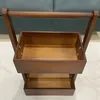 Teak natural color double layer