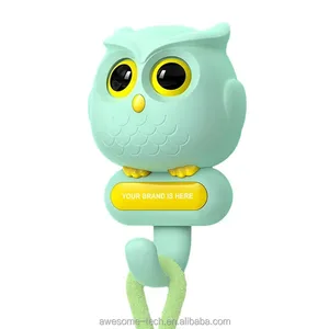 Creative Winking Owl Hooks Multifunctional Non-Trace for Bathroom Cleaning Cute Home Wall Clothes Hook for School Bag Keychains