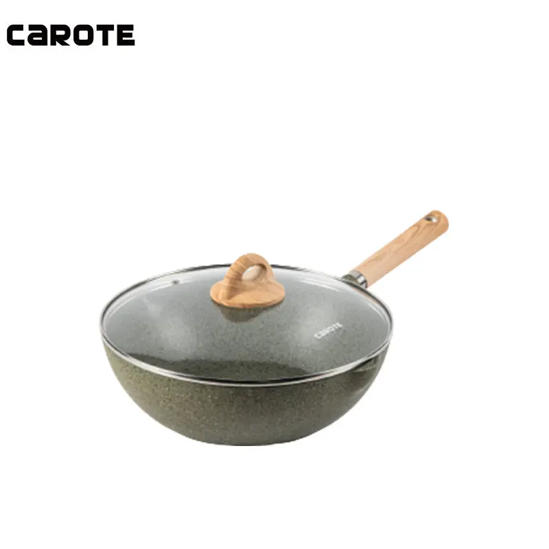 Carote New Design Non Stick Frying Pan Die Aluminum Cookware Set