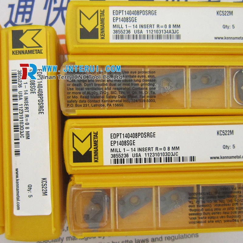Details about   KENNAMETAL INDEXABLE INSERT RAILROAD CARTRIDGE SET #RUWR 763 