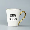 V-cup gold handle - custom design available.