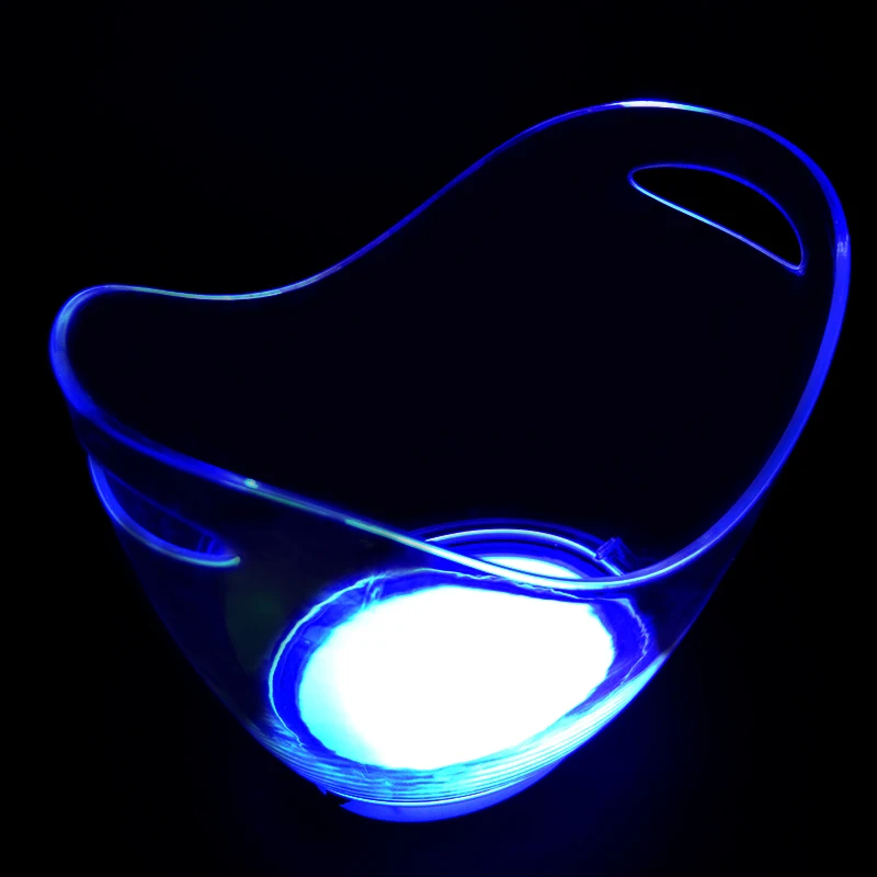 Cheap Customized Various Plastic Ps pp Light Led Ice Bucket