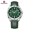 4 verde plateado