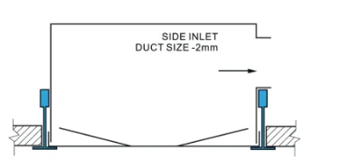 Indoor ventilation system return air cooling swirl diffuser