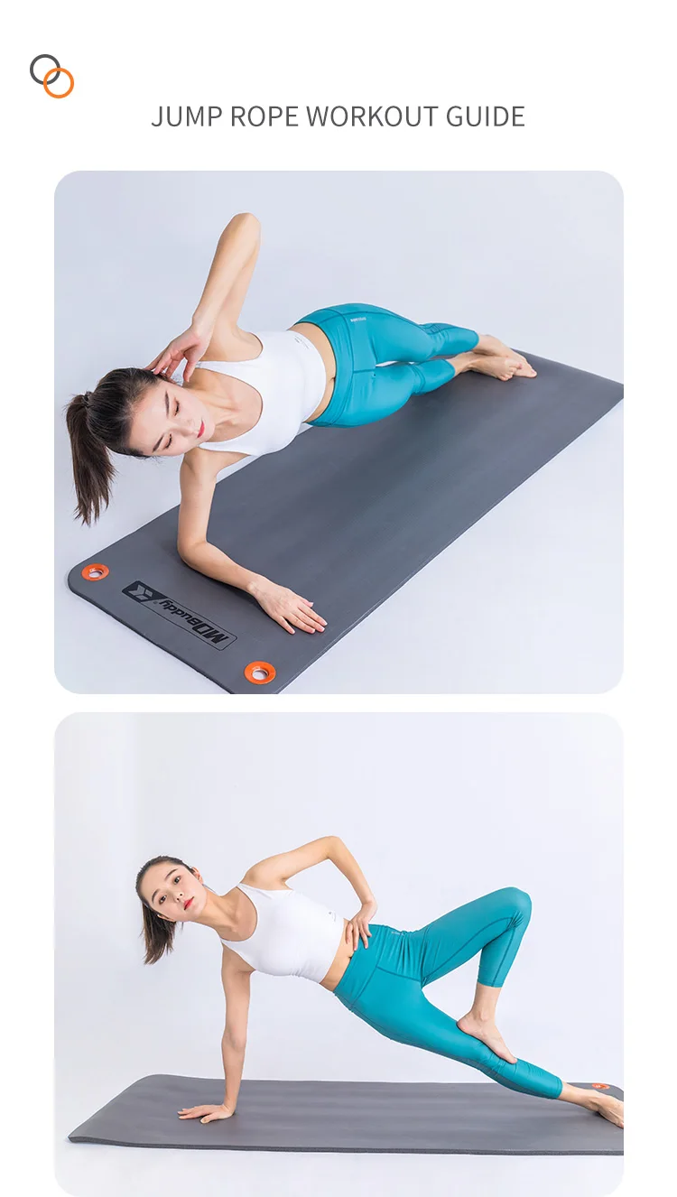 Mdbuddy Nbr Yoga Mat Factory Price Non Slip Single Color Nbr Yoga Mat