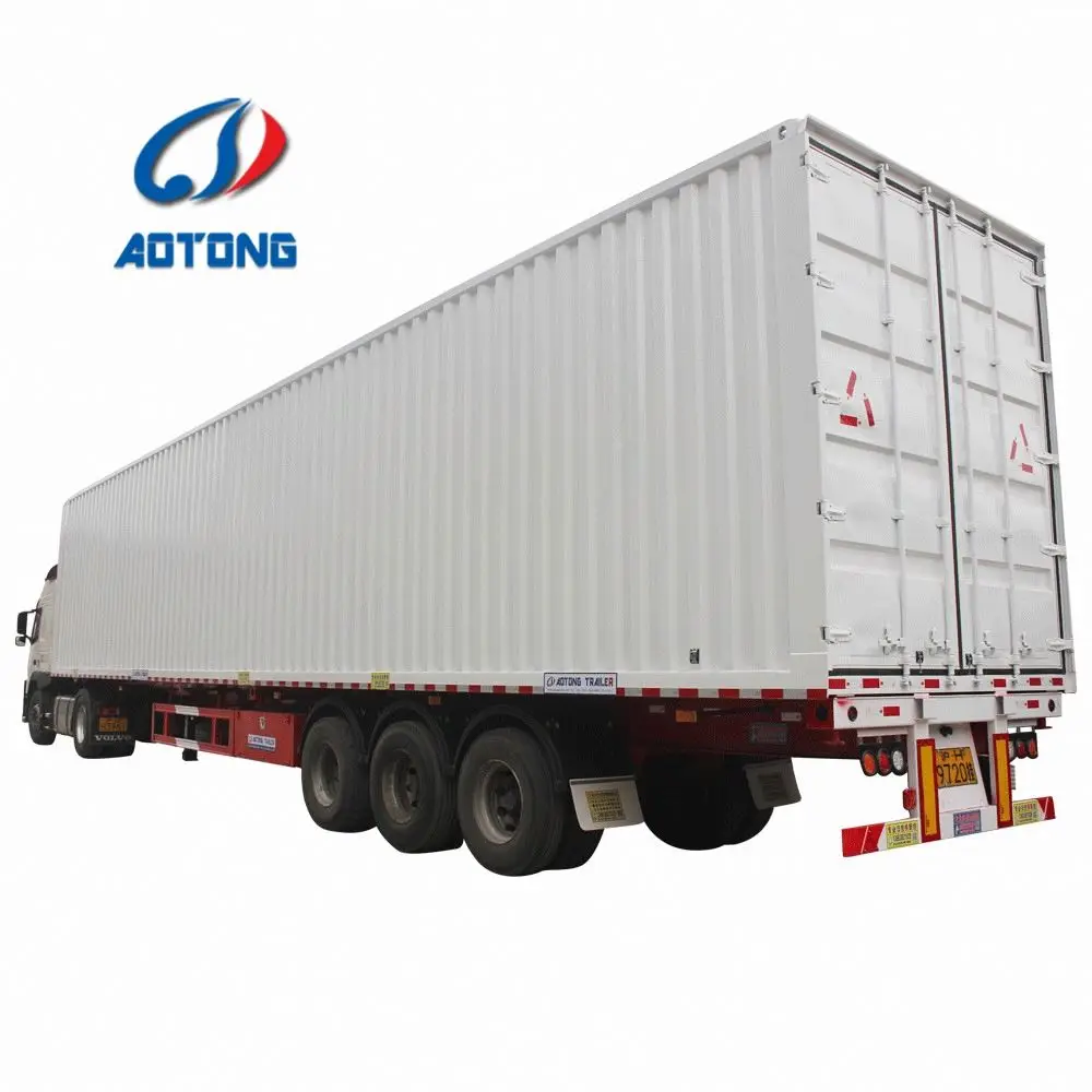Container Van Type Heavy Duty Can Carry 60 Ton 80 Ton Side Tipper Truck ...
