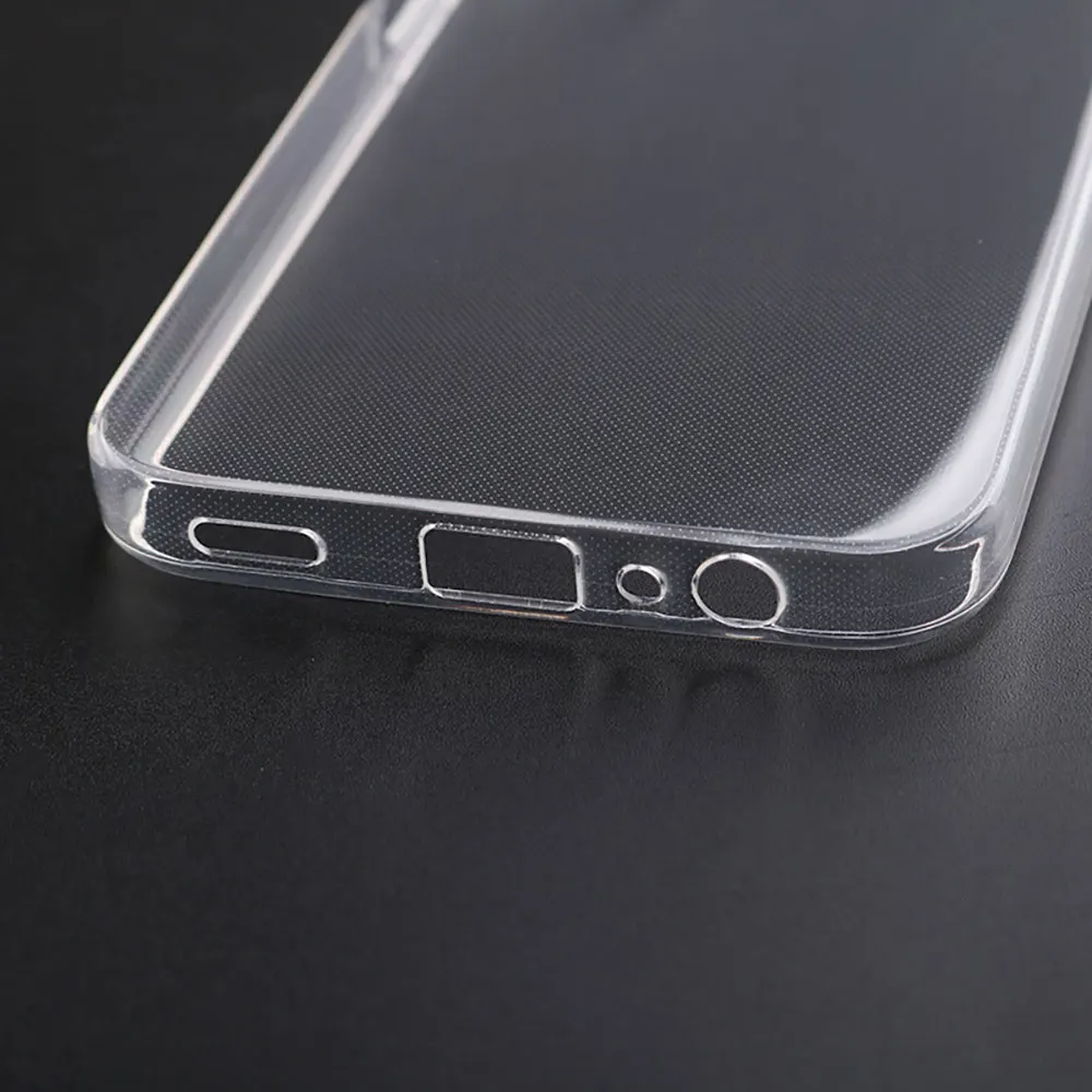 Transparent Phone Cover For Samsung Galaxy A15 Glitter Clear Case Anti Fall Tpu Customize Precision Hole SJK351 details