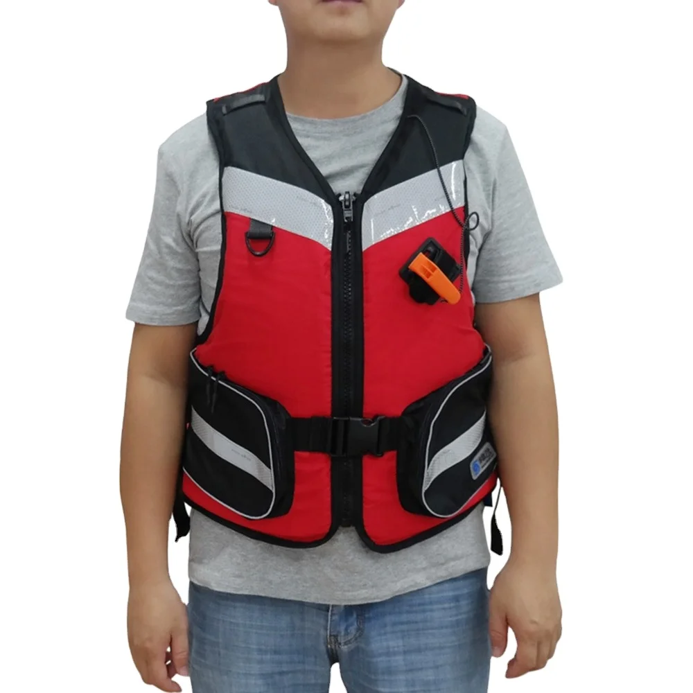 Спасательный жилет Waterfun из ПВХ-пены для морского каякинга, рыбалки, дрифтинга, спасательный жилет для водных видов спорта