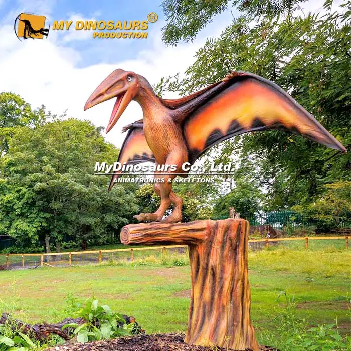 R Realistic Flying Pterodactyl Dinosaur Robot