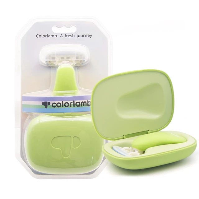 Colorlamb New Design 5 Stainless Steel Blades Shaving Silicone Handle Female Lady Razor