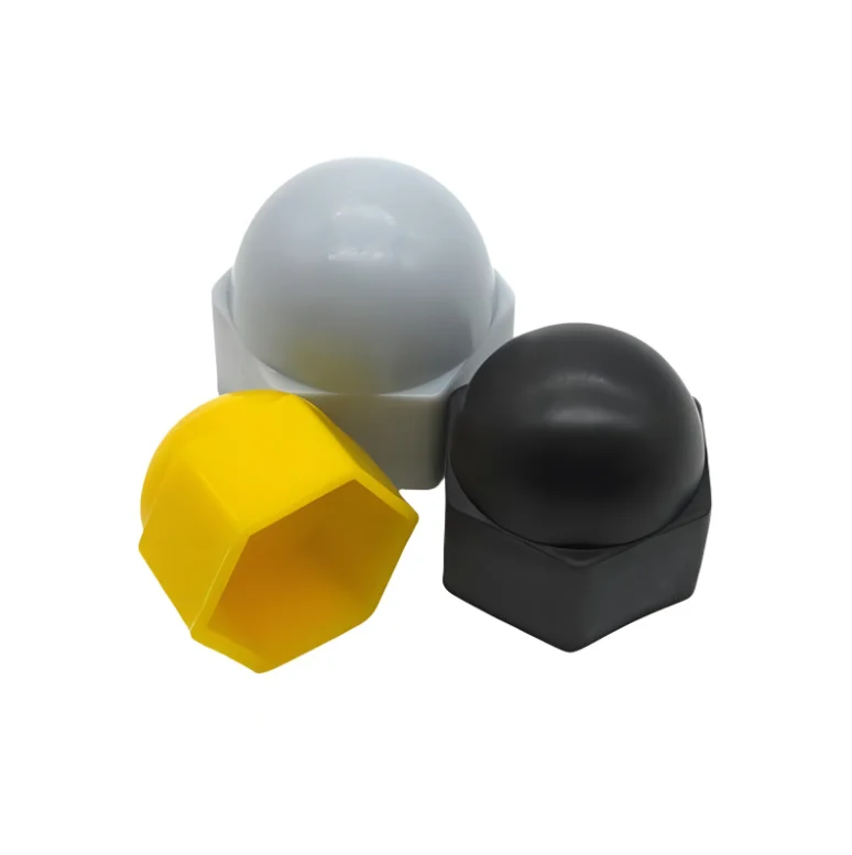 Plastic Nylon Cover Decorative Round Screw Protective Cover Rust Proof Plastic Nuts Cover, Used for Bolts and Screws