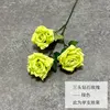Diamante a tre teste rosa-verde