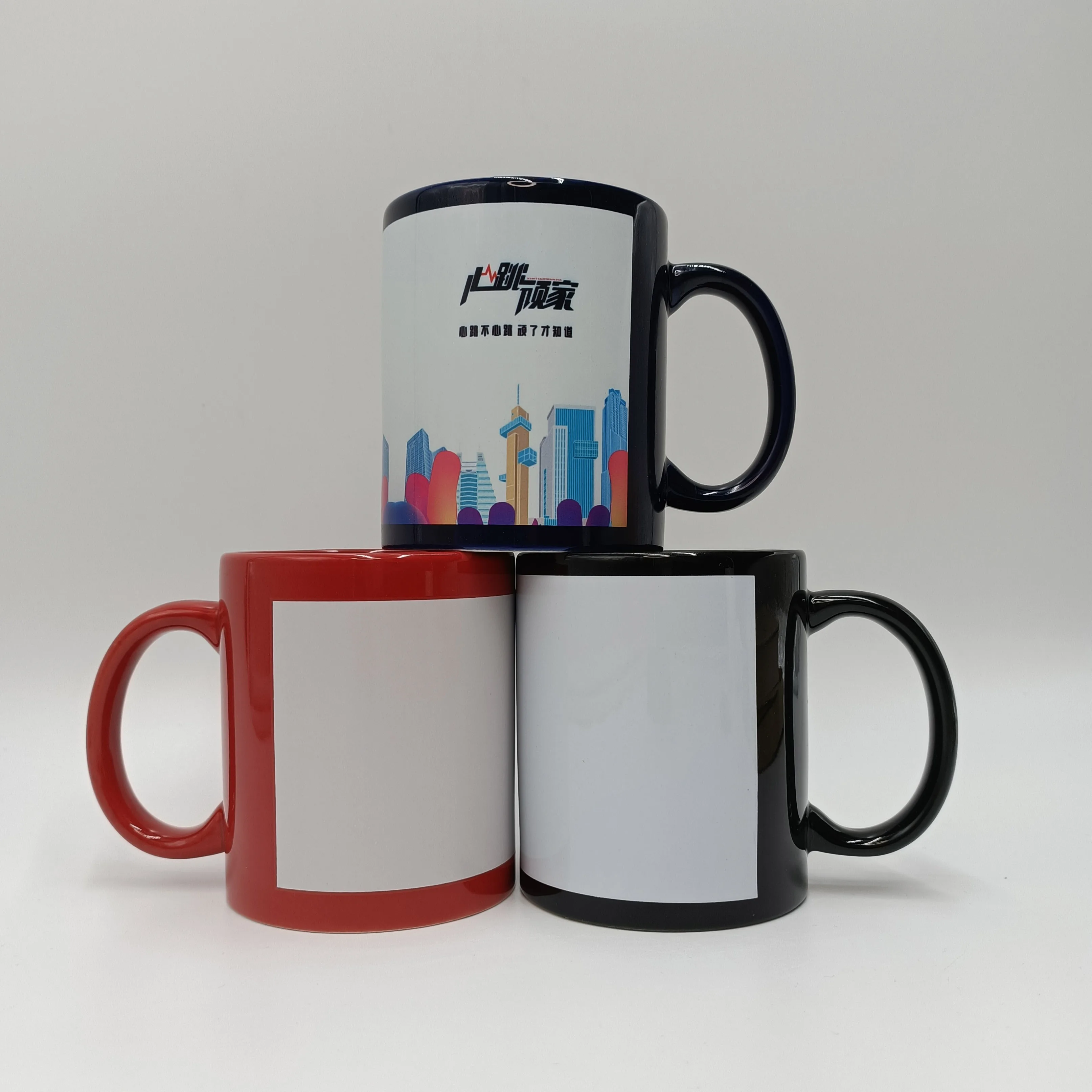 Direct Selling Polyester Coating Sublimation Coffee Mug Ceramic Sublimation Coated Mug