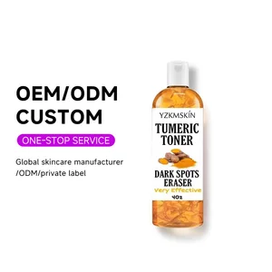 OEM ODM Essence Lotion Whitening Skincare Blemish Anti Acne Remover Facial Toner Lightening Dark Spot Eraser Turmeric Face Toner