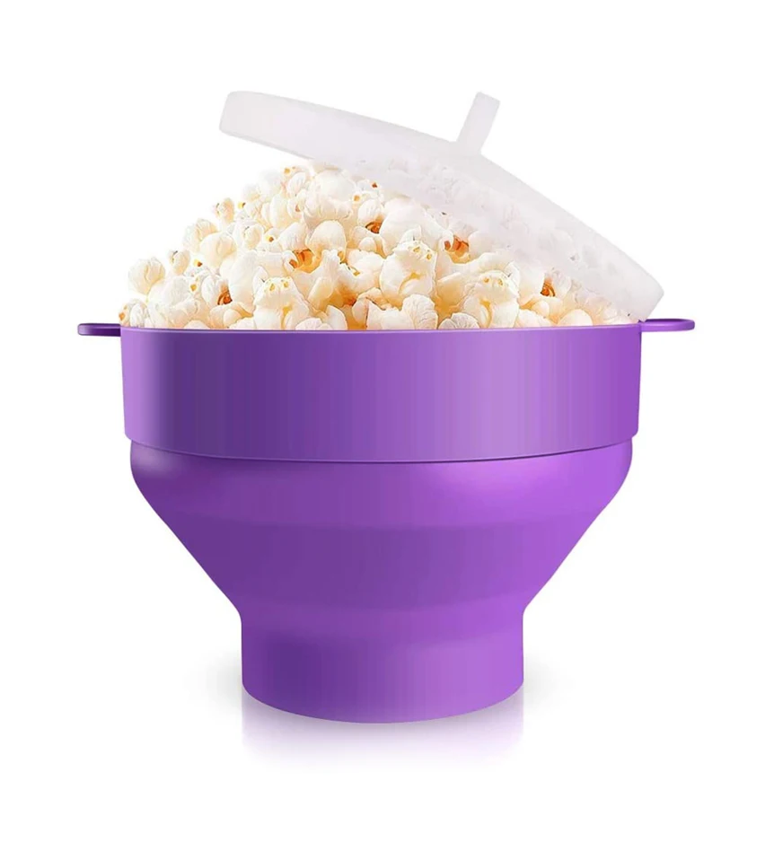China Original Factory Collapsible Silicone Microwave Popcorn Popper ...