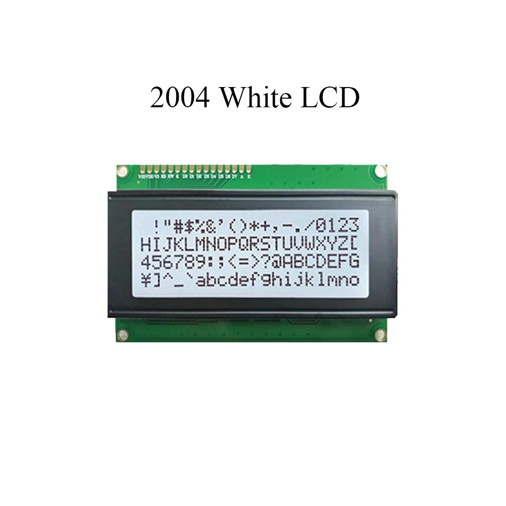 LCD2004 IIC/I2C LCD Display Monitor - 20x4, 5V, Blue Backlight