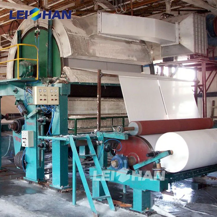 Waste Paper Recycling Production Line Paper Manufacturing Plant Jumbo Roll Toilet Tissue Paper Making Machine