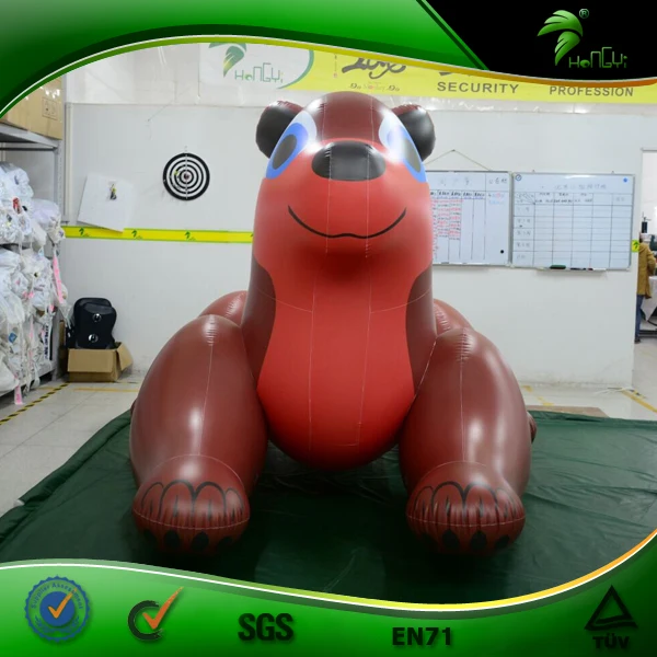 Advertising Inflatable Bear Characters Inflatable Hongyi Animals with SPH Cartoon Sexy Video