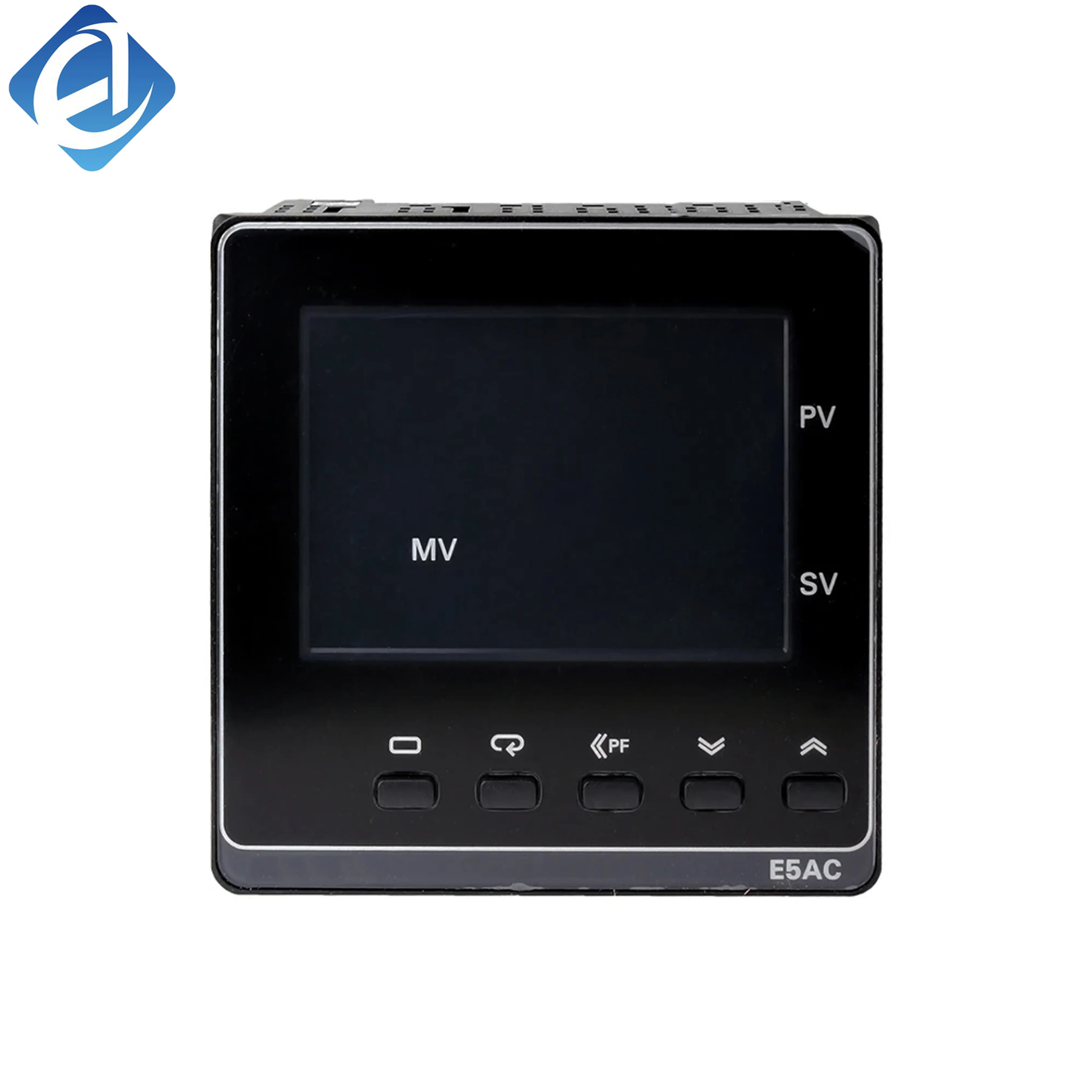 Bộ điều khiển nhiệt độ kỹ thuật số series E5CC-RX2ASM-801 mới, chính hãng của Omron, dùng để giám sát nhiệt độ chính xác và điều khiển theo thuật toán PID trong các thiết bị công nghiệp như gia nhiệt, nướng và xử lý.