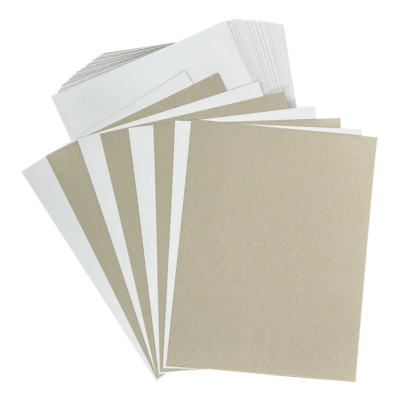 Wholesale 230gsm-1500gsm Duplex Board with Kaolinite Coating for Chemical Use and Single Side Coating