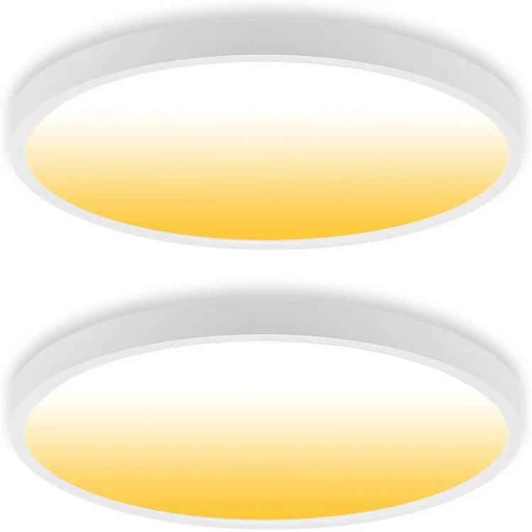 3CCT Color Changeable 4000lm Ceiling Light 15in Flush Mount Light with ETL Listed