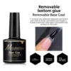 Base coat removible
