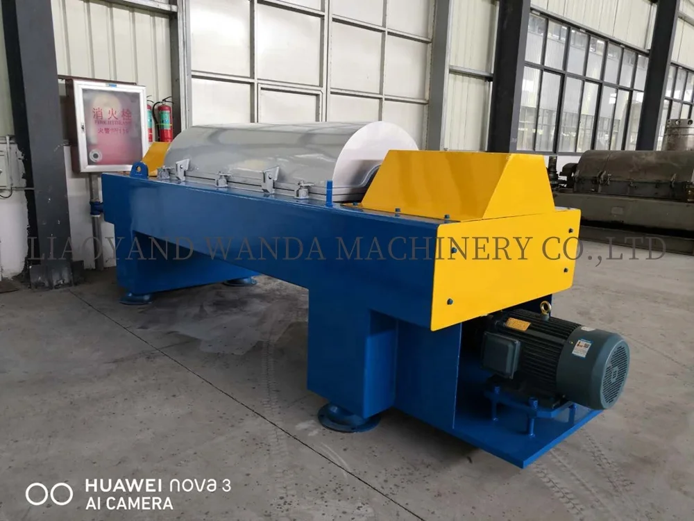 Good Quality Liquid Solid Separator Cattle Slurry Chicken Manure Pig Dung Dewatering Decanter Centrifuge