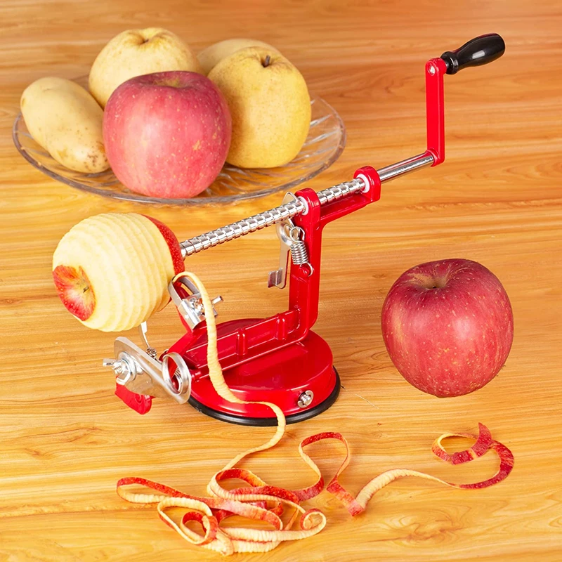 Cast Magnesium Apple/Potato Peeler Corer by Spiralizer, Durable Heavy Duty  Die Cast Magnesium Alloy Peelers