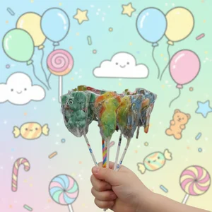 Customized Animals-Shaped Lollipops Hard Candy Gifts Coated Fruit Multi-Colored Bulk Piece Children's Day Internet Celebrity