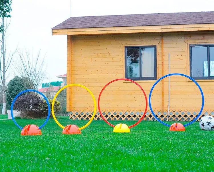 product new multi color abs speed agility rings for soccer football training multi color fitness training equipment-3
