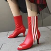 Red leather