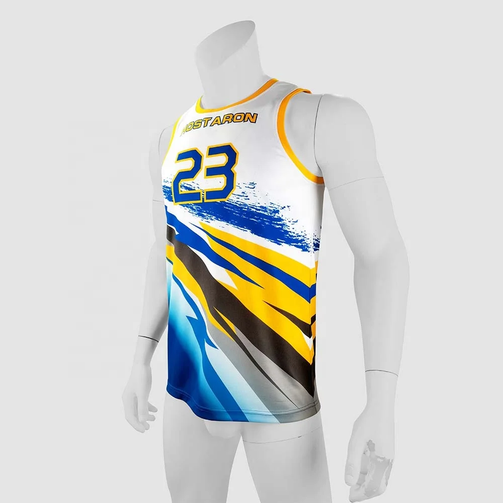 Hostaron Cheap Custom Design Basketball Jersey Team Club Sublimation