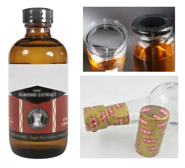 BSS-1538C Automatic Cap and Neck Seal Shrink Machine Glass Bottle Cap Heat Shrink Tunnel Machine