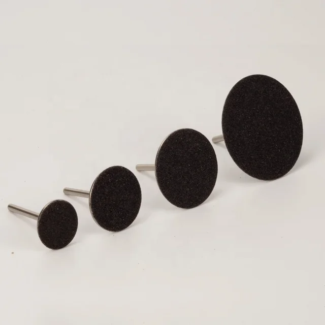 15mm 20mm 25mm 35mm Diameter Replaceable Round Podo Sand Paper Disk Sandpaper Sanding Pad Disc for Pedicure Foot File