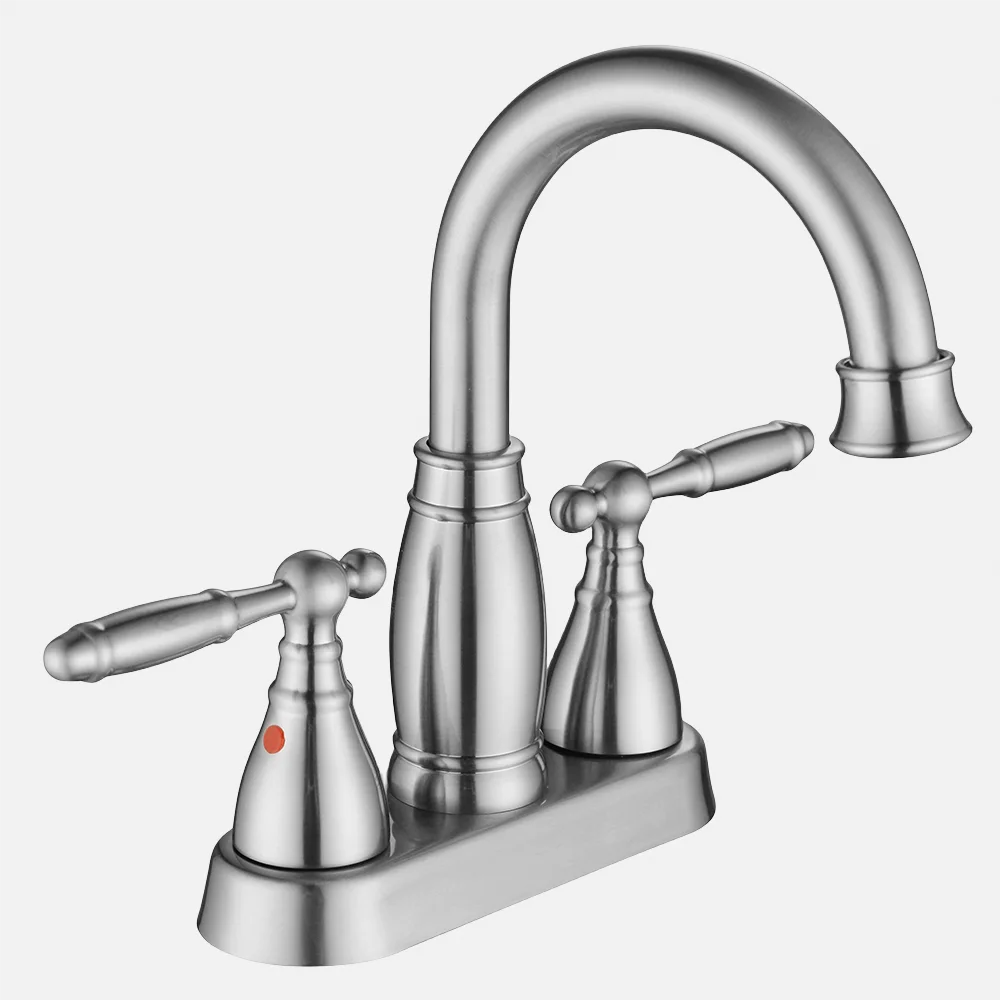 304 material sink water with led light desk mounted basin faucet