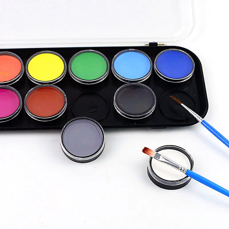 Body Makeup Paint body painting water base face paint Palette kit for kids
