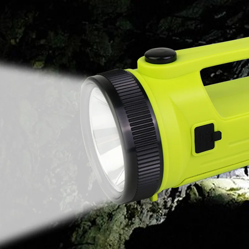 promotional oem wholesale price portable rechargeable led long range torch handheld search light flashlight powerful for hunting manufacture