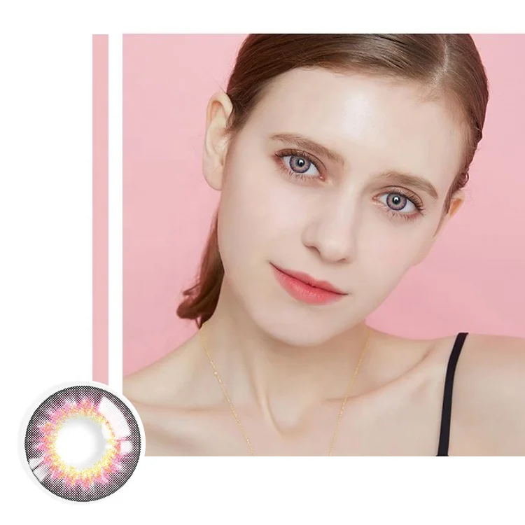 Realkoko Высокое качество Голливуд контактные линзы Кристалл глаз