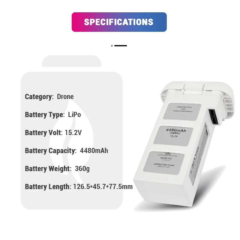 product 152v 4480mah lipo li ion 4s rechargeable intelligent flight drone lithium polymer batteries for phantom 3-12