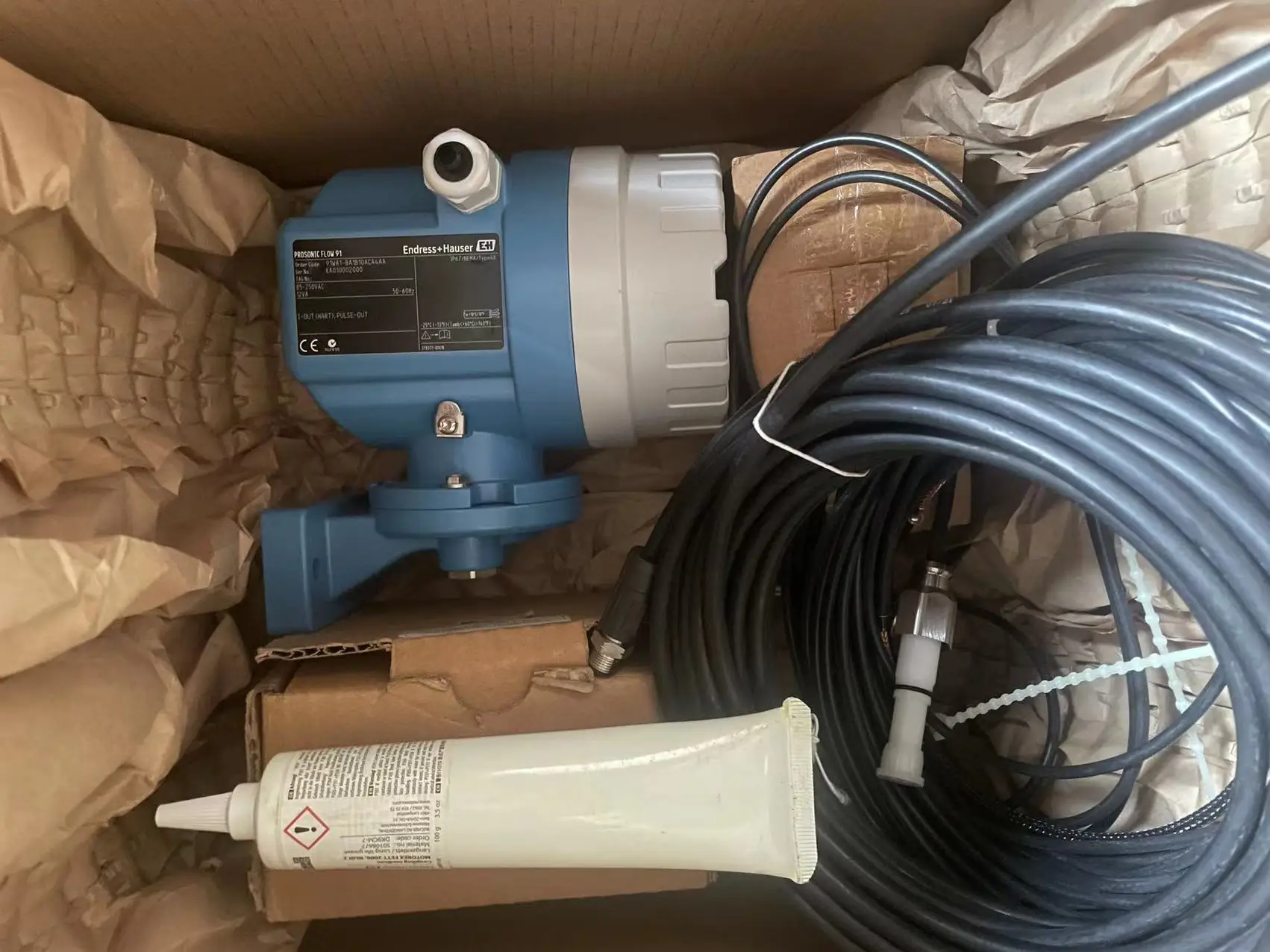 Flowmeter Endress +Hauser Prosonic Flow 91W/92F/93T Ultrasonic Flowmeter 91wa1-aa3b00aca0aa  91wa1-aa2b00aca5aa