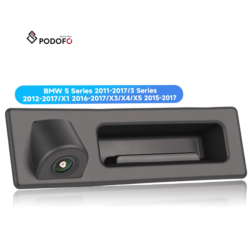 Podofo Car Rear View Backup Reversing Camera  for BMW 5 Series 2011-2017/3 Series 2012-2017/ X1 /X3 / X4 /X5 2015-2017 OEM ODM A4744