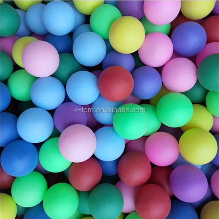 Bolas Coloridas de Ping Pong, Entretenimento para Ténis de Mesa