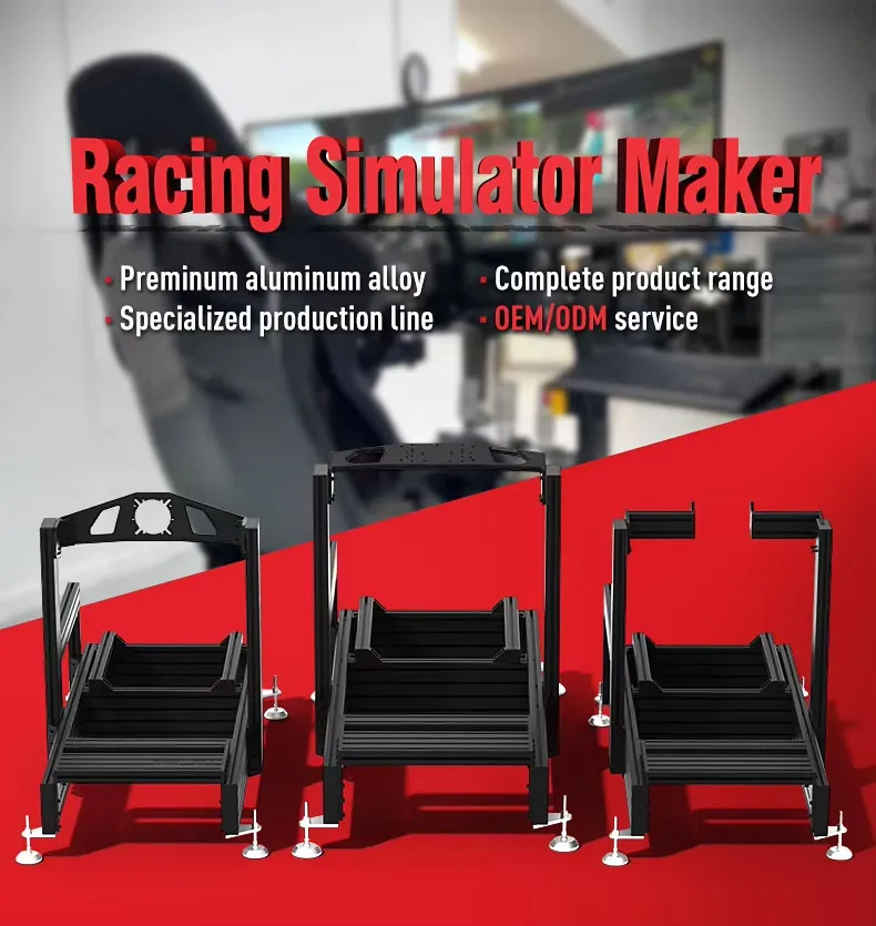 Premium Sim Racing Rig with Motion Platform Full Setup Includes Direct ...